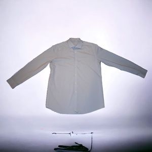 Perry Ellis Men's Portfolio Off-White Dress Shirt - 16.5 - 36/37